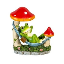 Reading Solar Light Statue - Whimsical Outdoor Garden Decor with Auto LED Lighting, Weatherproof Figurine for Patio, Lawn & Spring Decoration