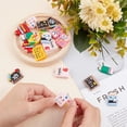 thumbnail image 4 of 1 caja de 30 piezas de 10 estilos de dijes para maestros para hacer joyas, dijes para adultos, bricolaje, Día del Maestro, 4 of 7