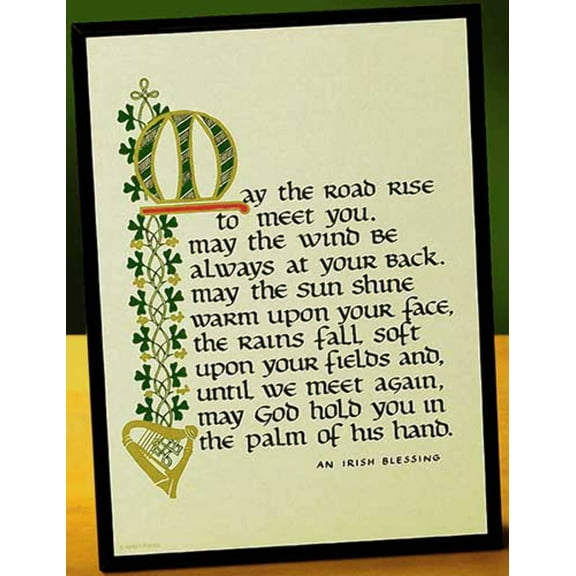 Abbey Gift May The Road Rise Plaque