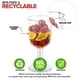 thumbnail image 4 of Copa de Vino de Plástico Transparente Reciclable - Copa de Vino Inastillable - Vasos Desechables Y Reutilizables para Champán, Postre 24 Piezas, 4 of 9