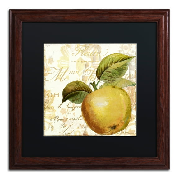 Trademark Fine Art 'Cafe d?Or I' Matted Framed Art by Color Bakery