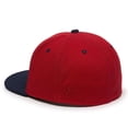 thumbnail image 6 of OC Sports CAGE25 Flexible Fitting Cap - Red Navy, 6 of 8