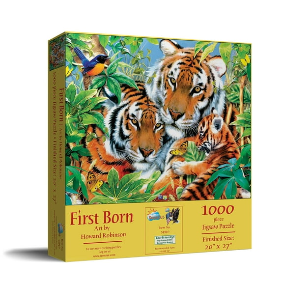 SUNSOUT INC - First Born - 1000 pc Jigsaw Puzzle by Artist: Howard Robinson - Finished Size 20" x 27" - MPN# 54940
