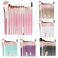 thumbnail image 1 of Fiudx Ofertas Del Día Juego De Brochas De Maquillaje De 15 Piezas, Herramientas De Maquillaje, Kit De Artículos De tocador, Juego De Brochas De Maquillaje De Lana, 1 of 3