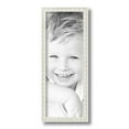 thumbnail image 2 of ArtToFrames 6" x 16" White Square Star Emboss Picture Frame, 6x16 inch White Wood Poster Frame (WOM-5125),  Pack, 2 of 7