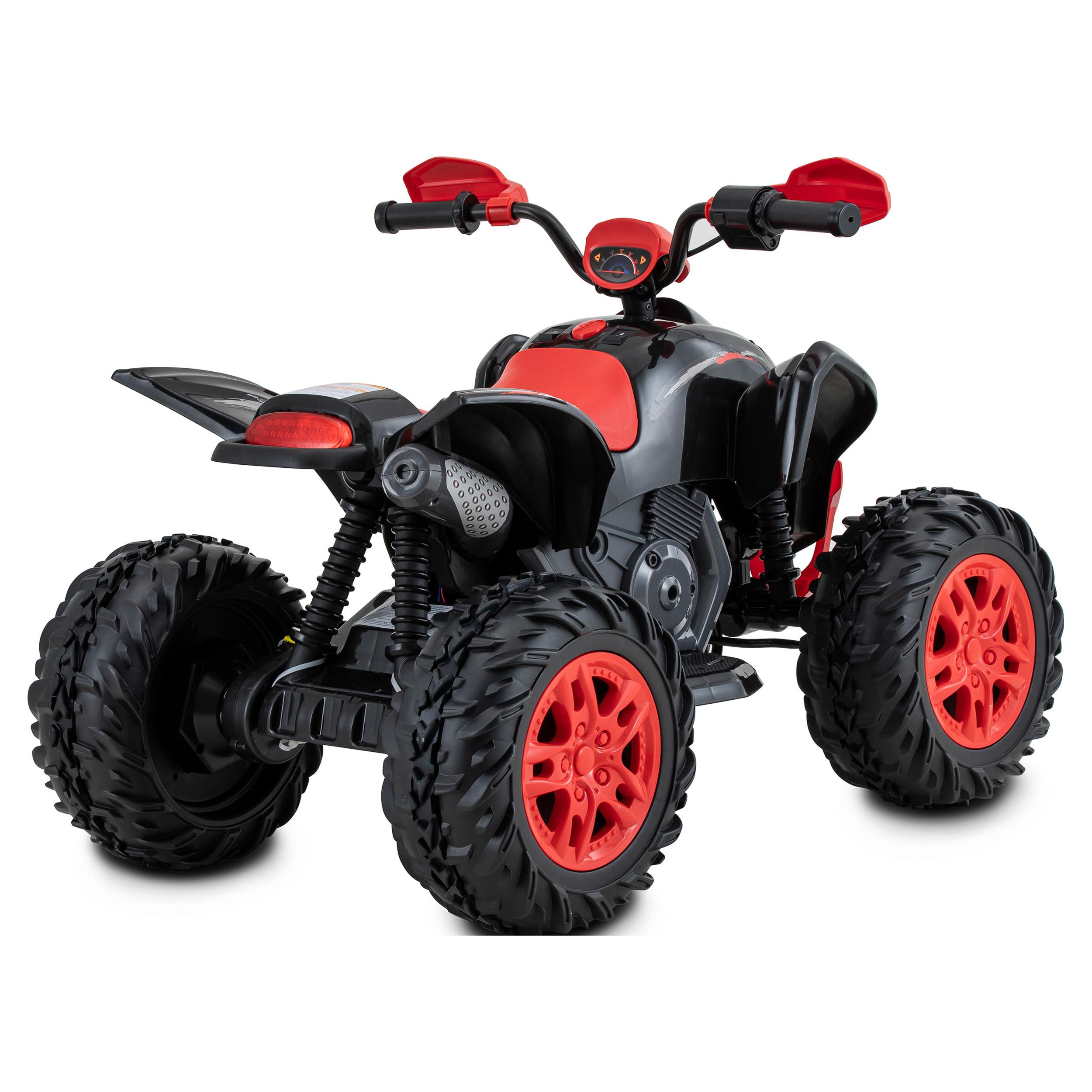 Powersport ATV MAX 12-Volt Battery Ride-On (Red / Black) - image 2 of 9