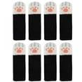 thumbnail image 2 of 8PCS Chair Feet Sock - Furniture Feet Covers Caps Pads - Flexible Anti Scratch Knitted Wool Chair Leg Floor Protectors - Cute Cat Paw Design, 2 of 4