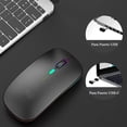 thumbnail image 2 of Mouse LED Recargable Fotgear Ergonómico Silencioso con Receptor USB para Dispositivos Inteligentes, 2 of 9