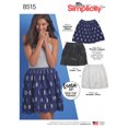 thumbnail image 1 of Patrones de simplicidad Simplicity Patterns US8515A, 1 of 1