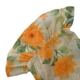 thumbnail image 3 of Vestido de Manga Estampada Casual de Manga Corta de Cuello Redondo para el Uso Diario de Primavera Verano de las Mujeres, 3 of 6
