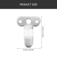 thumbnail image 2 of UPOUART 1Pack Door Strike Latch Plate Iron for Electrical Cabinet Maintenance, 2 of 8