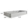 thumbnail image 7 of Aukfa Raised Garden Bed Kit - Garden Outdoor Planter Box for Vegetables - 7.6 ft x 3.7ft - Silver, 7 of 7