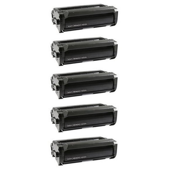 PrinterDash Compatible Replacement for LAN406689_5PK - Black