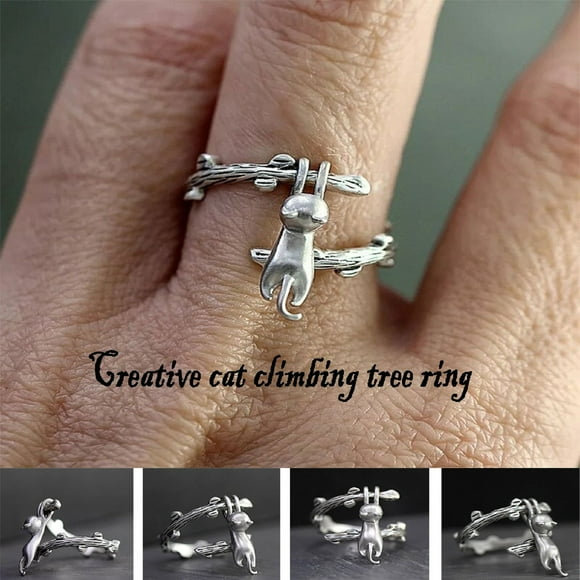 Hot6sl Creative Climbing Tree Tree Girl Gift Cute Finger