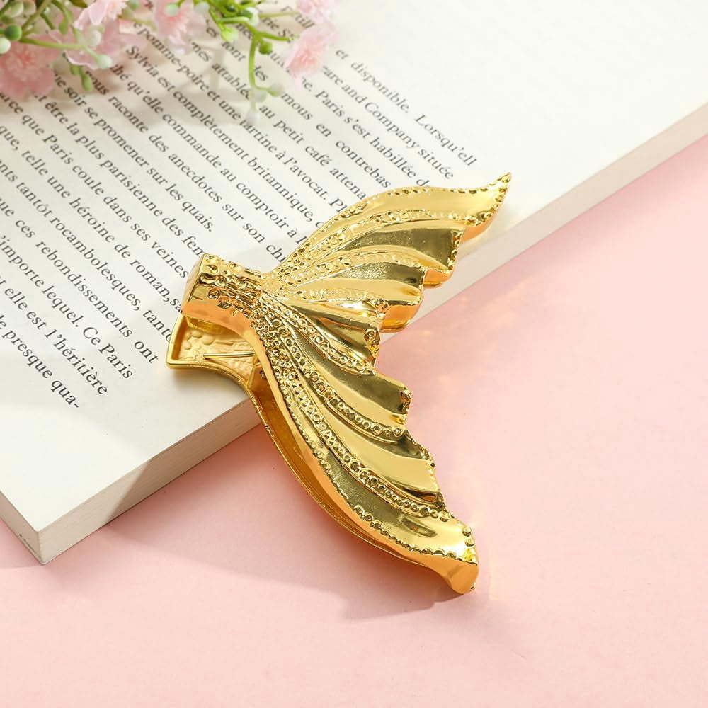 Vintage Fish Tail Book Clip - Paper Storage Clip Journal Clips to Hold Journal Open While Writing Scrapbook Kit Document Clip