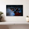 thumbnail image 2 of Elephant Stock Pirate Ship Wall Art - Horizontal Canvas Wall Art - Lobby Wall Decor - Kids And Nursery Canvas - Blue And Red Decor - 12" x 8", 2 of 8