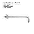 thumbnail image 2 of Brazo Redondo Alfa para Regadera Acero Inoxidable Cromado, 2 of 3