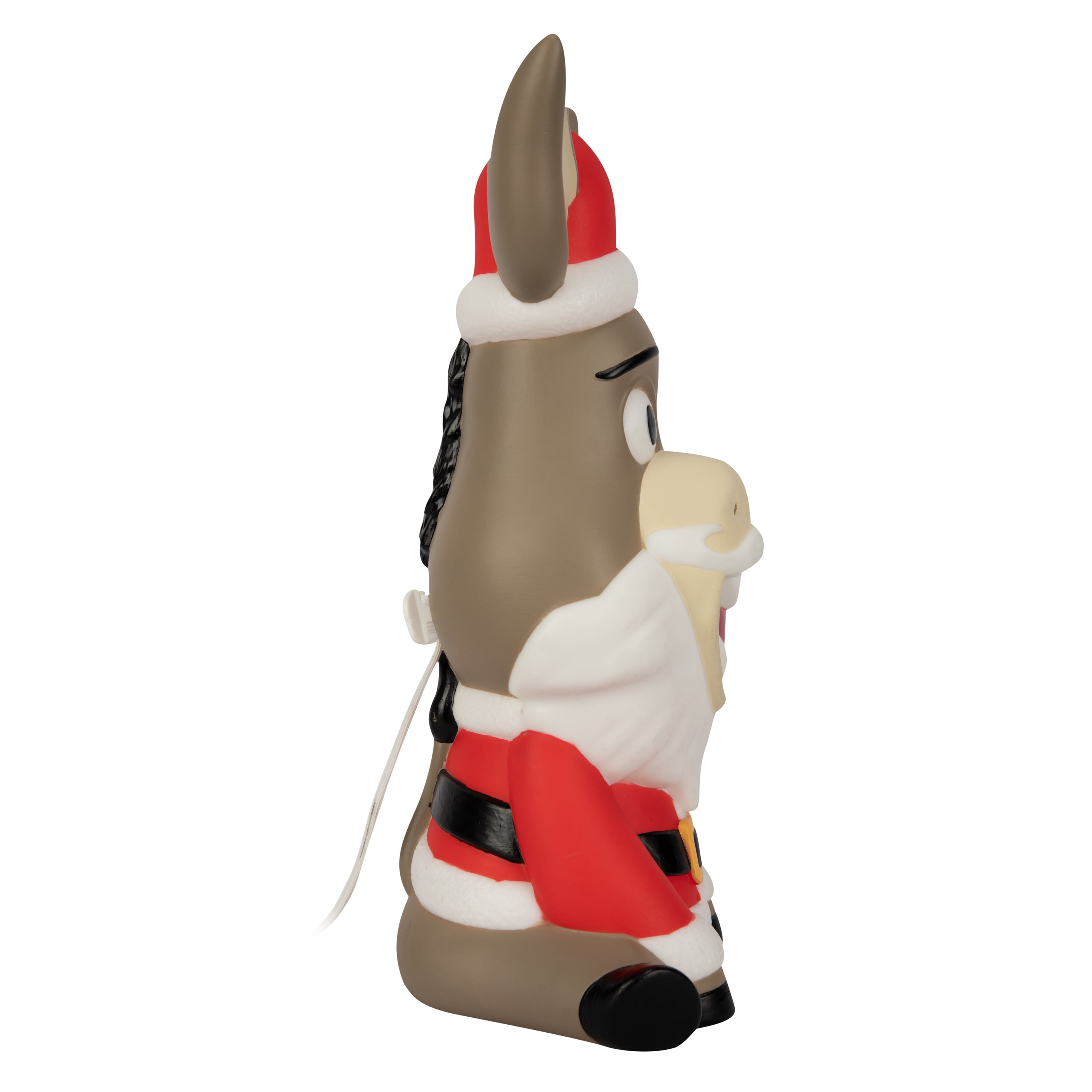 Christmas Lighted Donkey from Shrek Blow Mold Christmas Decor - 12 inch