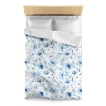 thumbnail image 1 of Azul Floral Funda Nórdica, Flores Silvestres Acuarela Ropa de Cama Queen King Full Twin, 1 of 7