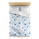 thumbnail image 1 of Azul Floral Funda Nórdica, Flores Silvestres Acuarela Ropa de Cama Queen King Full Twin, 1 of 7