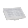 thumbnail image 4 of 5x Caja de Almacenamiento de Batería con Capacidad para 10 Pilas AA/AAA Caja de Soporte Anticolisión Blanca 5 piezas, 4 of 8