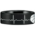 thumbnail image 4 of Tungsten Basketball Lifeline Ring, 4 of 6