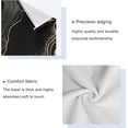 thumbnail image 3 of Bath Towel Sets for Bathroom Hand Towels Fingertip Towels Abstract Black Marble Gold Line 3 Piece Decorative Soft Cotton Absorbent, 3 of 6
