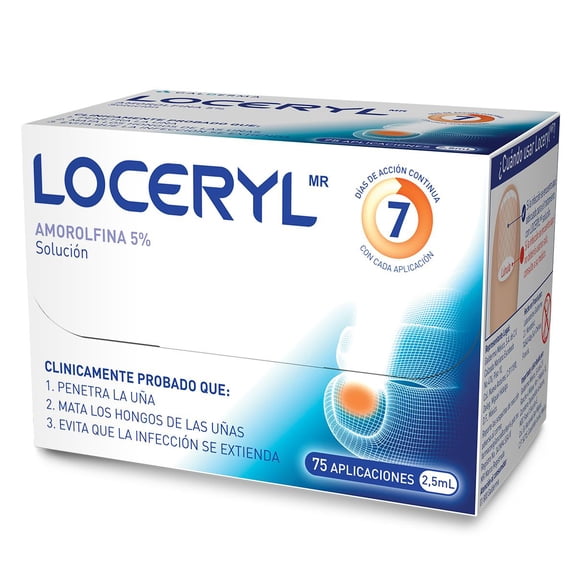 Loceryl solución para uñas 2.5 ml
