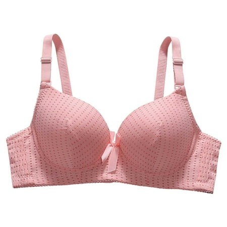 Women s Full Support Bras  Wireless Bras for Women Seamless Push Up Bra No Underwire Full Coverage Supportive Bralettes Plunge Everyday Bras Comfort 36-42 Womens Bras Clearance under $5