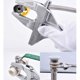 thumbnail image 4 of 6-68mm Adjustable Wrenches Wide Jaw Spanner Bathroom Wrench Aluminum Alloy Hand Tools for Tightening or Loosening Nuts and Bolts, 4 of 5