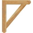 thumbnail image 3 of Ekena Millwork 4"W x 28"D x 32"H Traditional Craftsman Rough Sawn Bracket, Western Red Cedar, 3 of 4