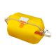 thumbnail image 5 of Bolsa organizadora de silicona para lonchera, portátil, plegable, multifuncional, para viaje y maquillaje. Amarillo, 5 of 9