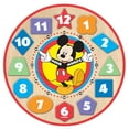 thumbnail image 2 of Melissa & Doug Horloge en forme de tri en bois Mickey Mouse, 2 of 4