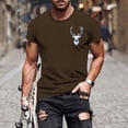 thumbnail image 1 of Tops para hombre, blusas y camisas de cuello redondo y manga corta para hombre, camisetas casuales de moda para hombre, blusas deportivas de cuello redondo y manga corta, blusas de poliéster para homb, 1 of 5