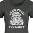 thumbnail image 3 of Instant Message - Santa I Saw That You Nasty - Women's Any Way Dress, 3 of 7