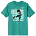 thumbnail image 6 of My Hero Academia Men's Deku Lightning Power Cradle Blue Graphic T-Shirt-XX-Large, 6 of 7