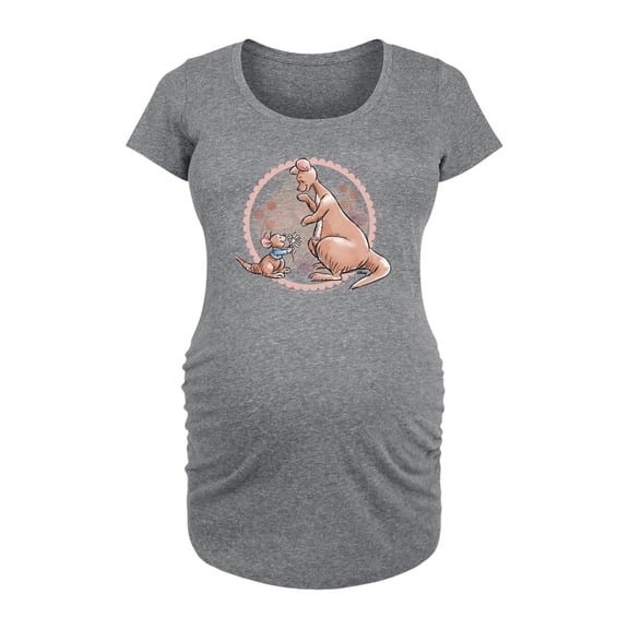 The Incredibles - Kanga and Roo Field - Women's Maternity Scoop Neck Graphic T-Shirt