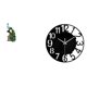 thumbnail image 1 of Figura de de escritorio, reloj de pared acrílico, gran estatua, estante moderno, elaborado en resina, adecuado para decoración del hogar, of, 1 of 8
