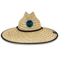 thumbnail image 2 of Men's New Era Natural Carolina Panthers NFL Training Camp Official Straw Lifeguard Hat, 2 of 4