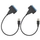 thumbnail image 3 of Cable SATA US Tofor, 2 uds., carcasa larga portátil USB 2,0 US para Cable de interfaz SATA para Cable SATA, acabado de lujo, 3 of 9