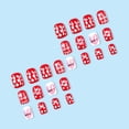 thumbnail image 2 of Uñas postizas press on ZASKHLD 24 piezas con corazón de San Valentín, acrílicas, 2 of 7
