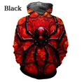 thumbnail image 3 of Nueva llegada Sudadera con capucha con estampado 3D de araña para hombre, sudaderas casuales con personalidad, sudaderas con capucha de estilo hip hop para hombre, 3 of 5