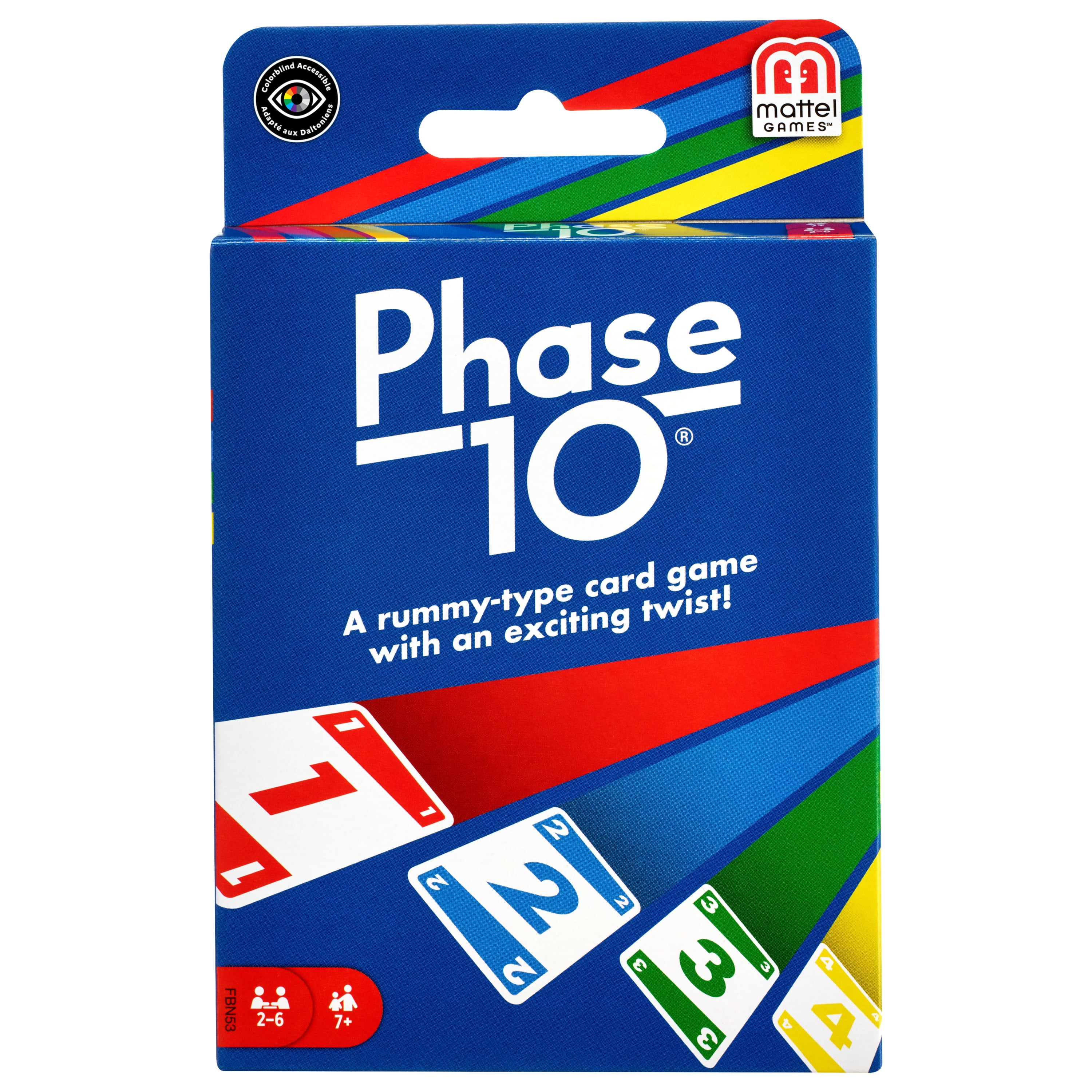 Phase 10 Card Game, Ages 7+