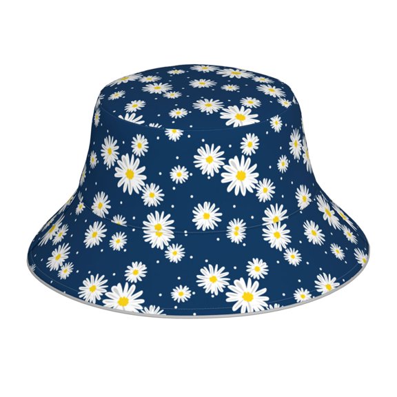 Balery Daisies Flowers Sun Hats for Men Women Bucket Hat UPF 50  Buckey Hat Boonie Hat Foldable UV Protection Hiking Beach Fishing Summer