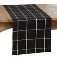 thumbnail image 3 of Saro Lifestyle Simple Plaid Table Runner, 3 of 5