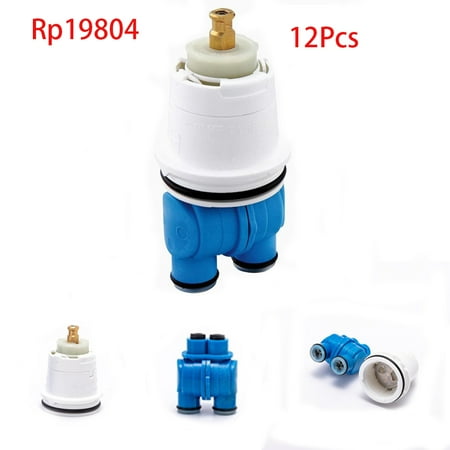 

12Pcs RP19804 Shower Cartridge Assembly Replacement for Delta 1300/1400 Series Tub and Shower Fits Delta Select Monitor Valves