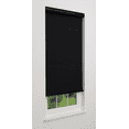 thumbnail image 2 of Linen Avenue Cordless 1% Solar Screen Standard Roller Shade Black 45 W x 78 H, 2 of 6