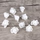 thumbnail image 5 of Guirnalda de 10 luces LED con forma de rosa para decoración de interiores, fiestas, bodas y Navidad, color blanco cálido, 5 of 14