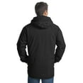 thumbnail image 3 of Port Authority Men's Waterproof Heavyweight Hooded Parka_Black_2XL, 3 of 3