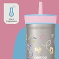 thumbnail image 2 of Termo Botella 12oz Para Niños Con Popote Acero Inox Leighton rosa Estándar, 2 of 5